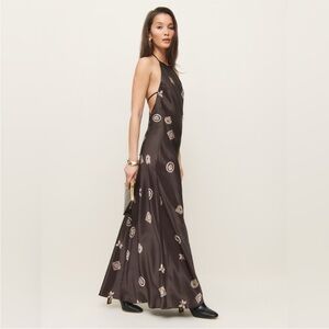 Reformation Jeany Silk Dress